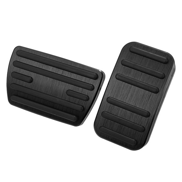 Unique Bargains Gas Brake Pedal Cover for Honda Civic 2016 2017 2018 2019 2020 2021 Anti Slip Aluminum Alloy Foot Pedal Pads Kit Black