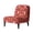 Christmas Cookie Joy, variant on HELLHERO Flower Pattern Stretch Elastic Bottom Armless Accent Chair Soft Cover with Stain Protection, Dustproof Armless Chair Slipcover