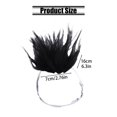 thumbnail image 3 of Halloween Pet Wig for Dogs and Cats, Artificial Cosplay Headwear Photo Prop for Costume Parties, Black, 13 x 10 x 1 cm, 3 of 3