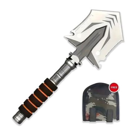 Portable Folding Shovel Multifunctional Camping Shovel Survival Shovel for Road Beach Digging Dirt Sand Mud And Snow Emergency And Outdoor