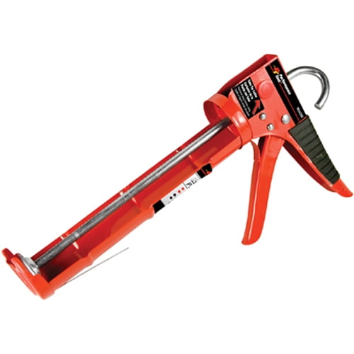 NEWBORN Caulk Gun,Drip-Free,Red,10 Oz Red 102D