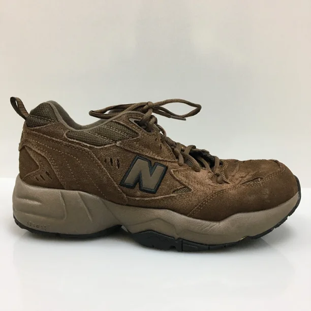 New Balance Shoes 9.5 Mens Brown Suede Athletic Sneaker Outdoor Casual MX60SODB