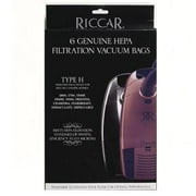 Riccar Hepa Vacuum Bags for Type H Vacuum Cleaners - Genuine - 6 Pack