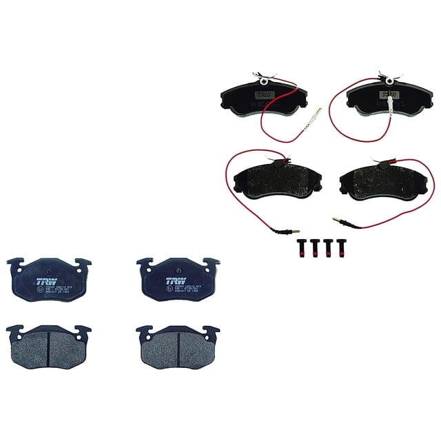 Set Balatas Bajos Metales TRW 306 1997 A 2002 Peugeot