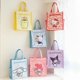 thumbnail image 3 of Sanrio-bolsa impermeable de doble capa con dibujos animados para estudiantes, bolsa de almacenamiento de archivos portátil con cremallera, Cinnamoroll Kuromi My Melody, 3 of 4