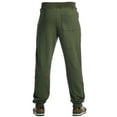 thumbnail image 3 of Ma Croix Mens Fleece Jogger Pants Slim Fit Athletic Activewear, 3 of 5