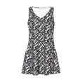 thumbnail image 7 of Yuwull Dresses For Women 2025 Dress Women'S Summer Casual Dress Gradual Sleeveless Neck V-Neck Long Dress Womens Dress Printed Clearance, 7 of 7