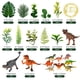 thumbnail image 3 of Adornos Para Tartas De Dinosaurio, Juguete De Dinosaurio, Plantas Artificiales, Decoraciones Para Pasteles De Hierba Para Niños, Niñas, Niños, Cumpleaños, Baby Shower, Tema De Dinosaurio, Suministros, 3 of 5