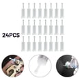 thumbnail image 7 of Mduoduo 48 Pcs 11mm Dia Universal Gravity Spray Gun Filters,Disposable HVLP Feed Spray Gun Paint Filters Strainer,White, 7 of 7