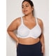 thumbnail image 4 of Top Deportivo SYROKAN 36DD Blanco de Alto Impacto con Espalda Cruzada, 4 of 6