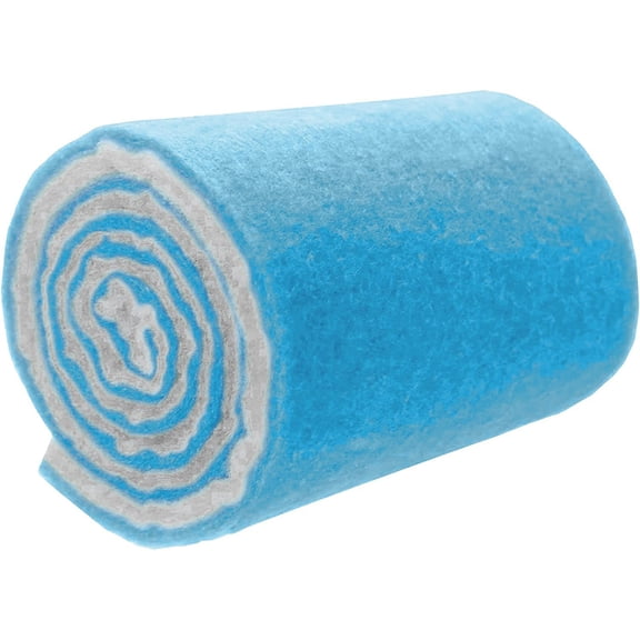 CURYMAY Aquarium Filter Floss for Fish Tank Filters – Aquarium Filter Pad – 3/4-1 Inch Thick 12 Inch Wide 10 Feet Long - Media Roll for Healthy Water in Freshwater Aquariums Or Marine Aquariums