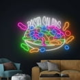 thumbnail image 3 of Handmadetneonsign Macaroni Pasta Salads Neon Sign, Italian Noodles Led Wall Art Decor, Food Wall Decor, 3 of 3