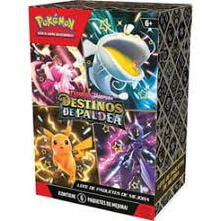Pokmon Paldean Fates Booster Bundle Display (Spanish) - Walmart.com