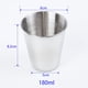 thumbnail image 2 of 1Pc 30/180/320ML Stainless Steel Cups Metal Pint Cups Unbreakable Shatterproof Drinking Glasses Stackable Water Cups Tumbler, 2 of 10