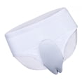 thumbnail image 2 of Hombres  Briefs Hide Bragas Realista Ropa interior METRO Jinwen Ropa interior Crossdresser, 2 of 8