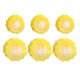 thumbnail image 1 of Un conjunto de pegatinas tridimensionales de PVC para refrigerador, simulación de verduras y frutas, mensaje magnético, 1 of 5