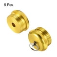 thumbnail image 2 of 21mm Dia Copper Plated Fishing Rod End Cup Protector, 5 Pack, 2 of 5
