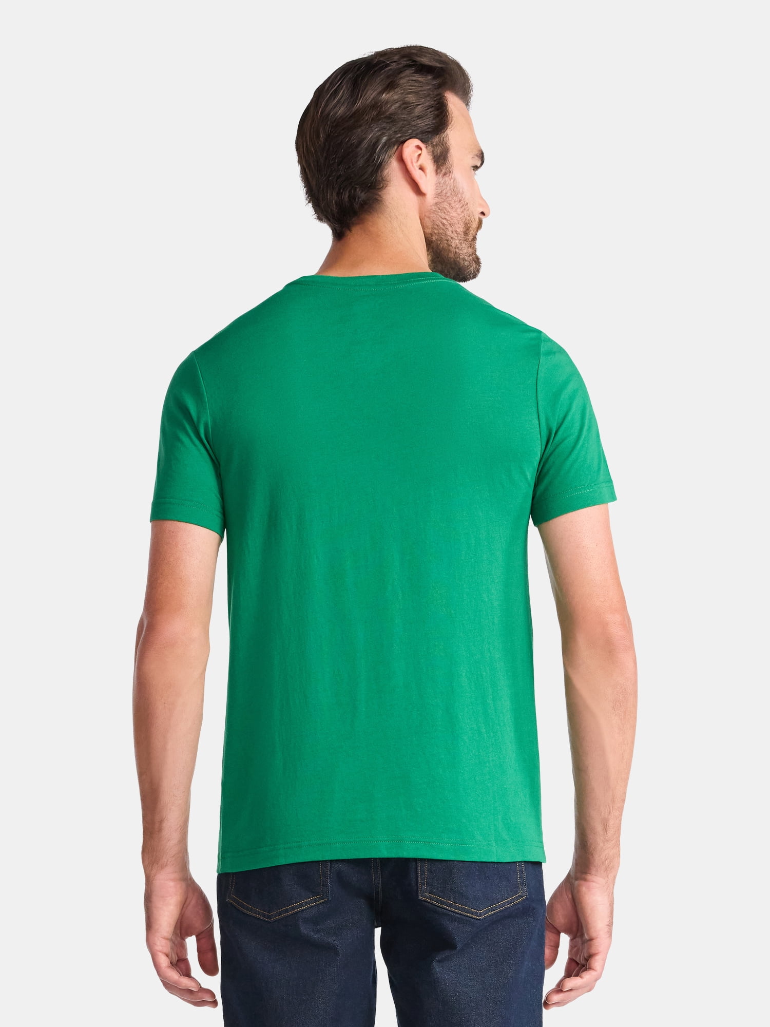 Grinch Nice List Men's and Big Men's Christmas Graphic Tee, Sizes XS-3XL