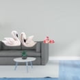 thumbnail image 2 of Elegantes figuras de cisne y ciervo de resina para decoración de mesa navideña en el hogar, la oficina, el dormitorio o la sala de estar. Elaboración, 2 of 8
