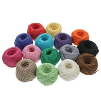 LITINKIMI Colored Twine String Multi Colored Jute 15Pcs 982.5X0.08X0.08In