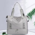 thumbnail image 4 of Bolsa De Ejercicios Bolsa de fitness de nailon, bolsa deportiva plegable de gran capacidad para hombres y mujeres (gris) Ndcxsfigh Para Estrenar, 4 of 9