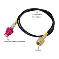 thumbnail image 2 of Soda Terra Machine Co2 Adapter Quick Connector Adapter Plastic Hose CGA320 for DUO/TERRA/ART/Crystal3.0/, 2 of 7
