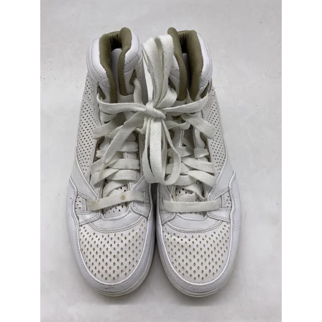 A i r-Jor-dan classic ‘91 Hi Top Sneakers Men (384441-104) White/khaki sz 8.5