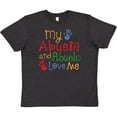 thumbnail image 3 of Inktastic My Abuela and Abuelo Love Me Youth T-Shirt, 3 of 5
