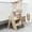 Wooden, variant on Wooden 2 Step Stool For Bathroom Foldable 2-step Toilet Potty Stepping Kitchen Bedroom