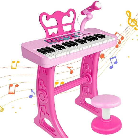 Aijohnny Keyboard Piano Toys for Kids, 37 Keys Musicial Instruments for Baby, Toddlers Birthday Gifts for 3 4 5 6 7 8 Year Old