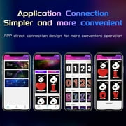SIKAI CASE Nixie Tube Clock,RGB Nixie Tube,APP Control,Customized Electronic Album/Weather/Animation/Picture,5 IPS Display Screen