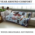 thumbnail image 3 of Pure Country Weavers Land Sea Air Marine Corps Blanket Tapestry Throw Woven from Cotton - Made in The USA (72x54), 3 of 7