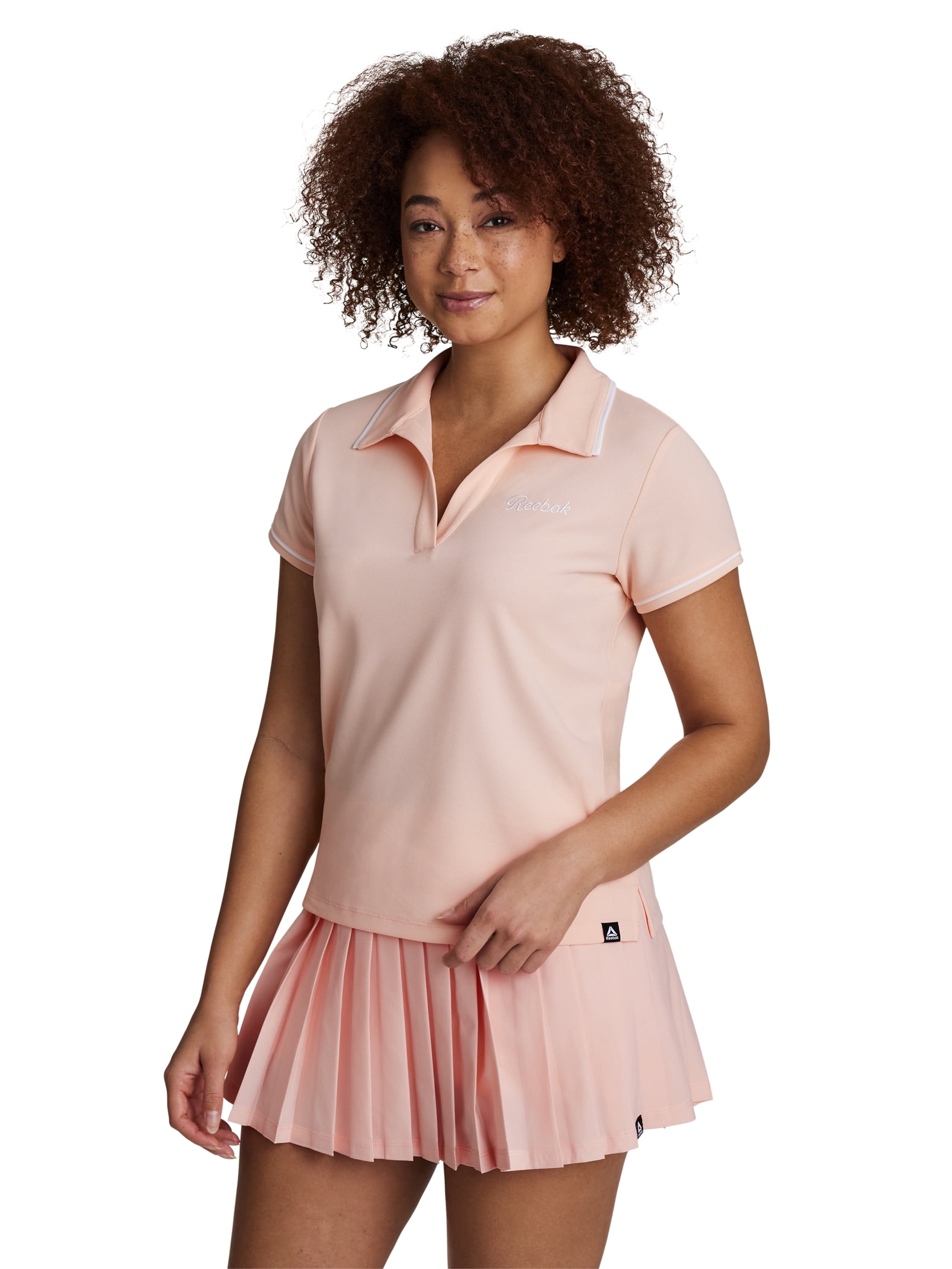 Reebok Women's Courtside Polo Shirt, Sizes XS-4X