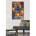 thumbnail image 2 of NBA League - Logos 24 Wall Poster, 22.375" x 34" Framed, 2 of 5