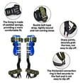 thumbnail image 3 of Tree Climbing Gear，Tree Climbing Spikes, Tree Climbing Gear with Adjustable Climbing Straps and Steel Core Flip Line, Rock Climbing Kit with Triple Lock Lanyard Adjuster, 3 of 7