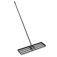 thumbnail image 1 of Costway 36” x 10” Large Lawn Leveling Rake with 67” Handle, Non-slip Grip, Flat Head Black, 1 of 9