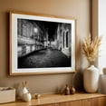 thumbnail image 5 of Griechengasse B&W - Vienna Austria Photography Black and White Street Photography Architecture City Nightlife Vintage Scenic Unframed Wall Art Print 20 x 28 inches, 5 of 7
