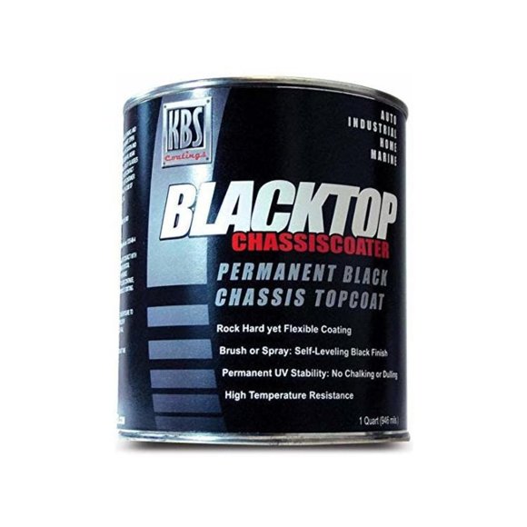 KBS Coatings BlackTop Quart Flat Black