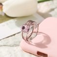 thumbnail image 3 of Anillo de diamantes de color gelatina, dulce y colorido, femenino y lindo, anillo de resina, anillo de diamantes, 3 of 3