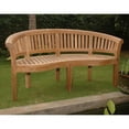 thumbnail image 5 of Curve 3 Seater Bench Extra Thick Wood, 5 of 9