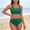 Green, variant on HAIJIE Beach Coverups Women Bathing Suit Swimwear with Boho Trim 4 Way Swimwear Bikinis for Women 2026 Summer Vacation Outfits Without Bikini Set (Sky Blue,M)
