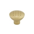 thumbnail image 1 of Richelieu Bp2608 1-3/8" Mushroom Cabinet Knob - Gold, 1 of 5
