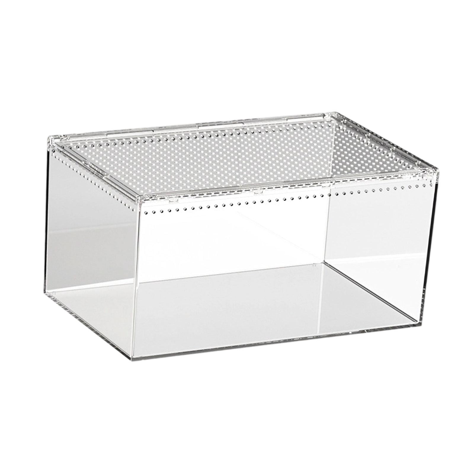 oshhni Reptile Breeding Box Animal Habitat Cage for Turtle Chameleons Hatching Case