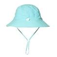 thumbnail image 4 of WOYY Kids' Wide Brim Bucket Hat UPF 50+ Solid Color Sun Hat for Beach & Summer Outdoor, 4 of 4