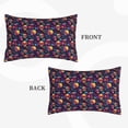 thumbnail image 2 of Xecao Skull mushroom for Decorative Throw Pillow Case for Couch,Sofa or Bed Set,Pillow Cover for Sofa Home Decor Ideal Gift-16"x24", 2 of 6