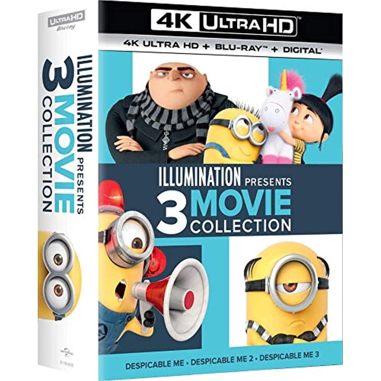 Illumination Presents: Family & Kids 3-Movie Collection (4K Ultra