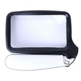 thumbnail image 3 of plegables de mano, 3 lupas rectangulares grandes iluminadas con LED regulable para degeneración macular, personas mayores leyendo periódicos, libros, regalo iluminado para baja visión, 3 of 5