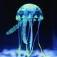Agiferg Aquarium Fluorescent Brillant Beauté Artificielle Fausse Méduse Ornement Aquarium – image 1 sur 5