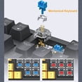 thumbnail image 2 of iBlancod iBlancod K97 Clavier Mécanique Filaire avec 97 Touches, Interrupteurs Rouges, USB Type-C, 18 Modes d'Éclairage RGB, Anti-Collision Complet, 13 Raccourcis Multimédia pour une Expérience de Jeu et de Dactylographie Améliorée, 2 of 6