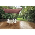 thumbnail image 3 of ShelterLogic 12 x 12 ft Terracotta Sun Shade Product, 3 of 5